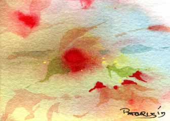 "Desert Flowers" by Pat Siok, Oconomowoc WI - Watercolor